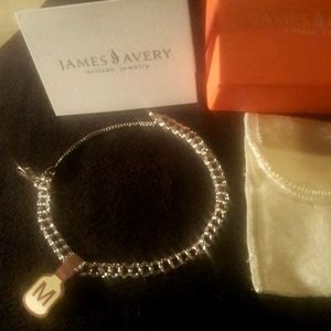 James Avery sterling silver charm bracelet